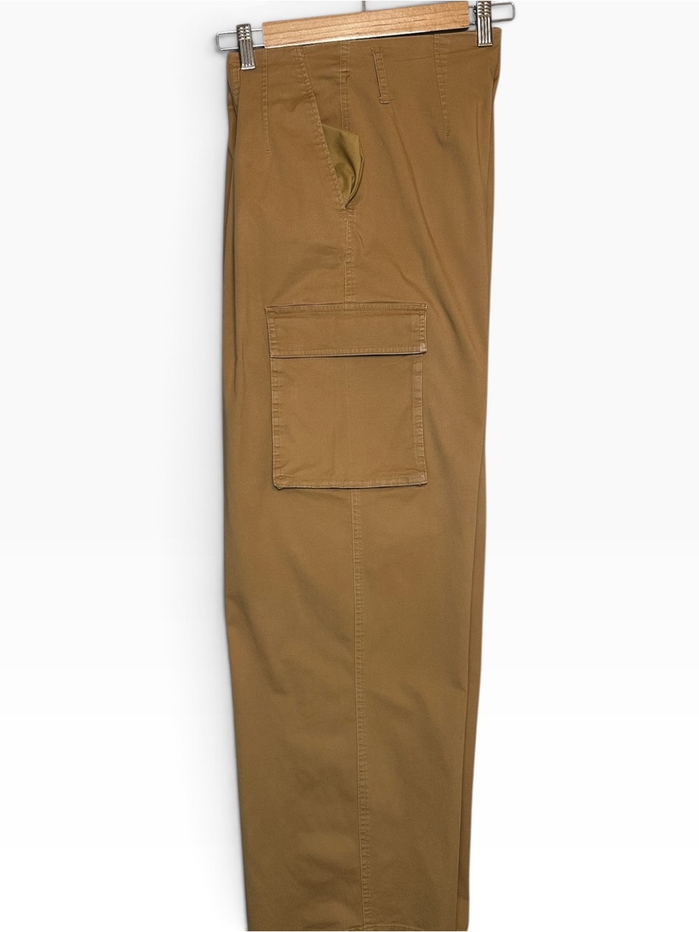 A New Day Women’s High-Rise Wide Leg Cargo Pants in Tan - Picture 5 of 8